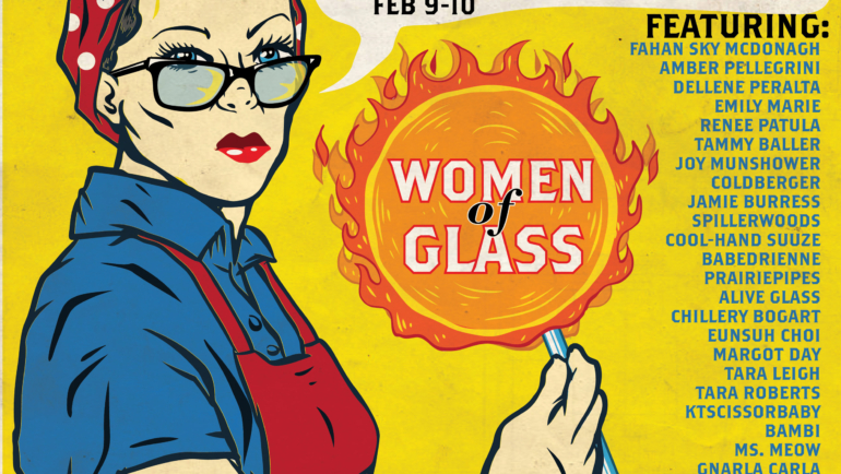 Women of Glass show February 11th for Sunshine Glass Week