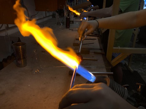 eed something to do on a cold day in St. Petersburg? Try glassblowing!